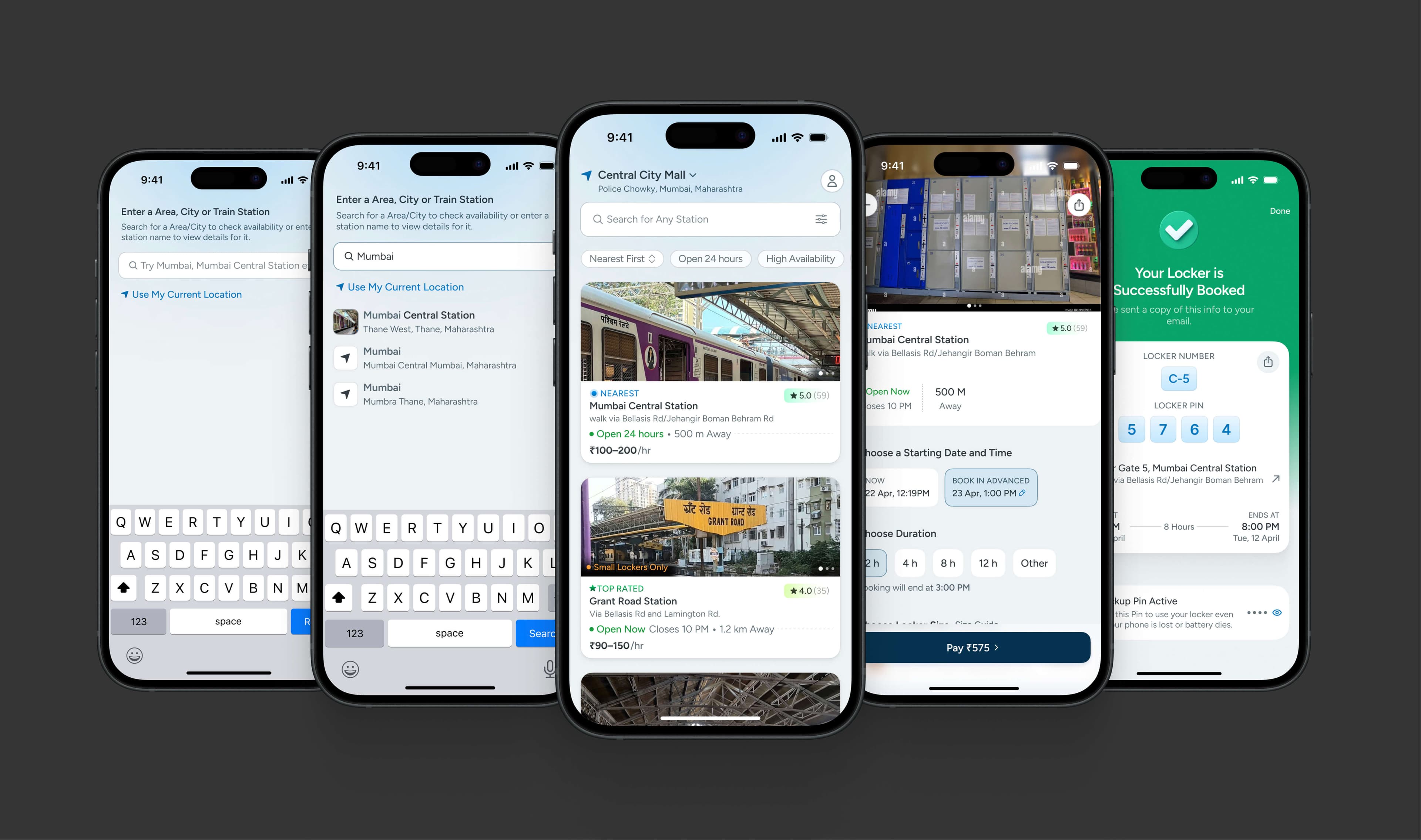 Locker booking App Thumbnail